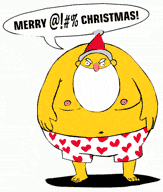 Talking Nasty Santa Doll