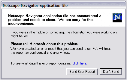 NC error